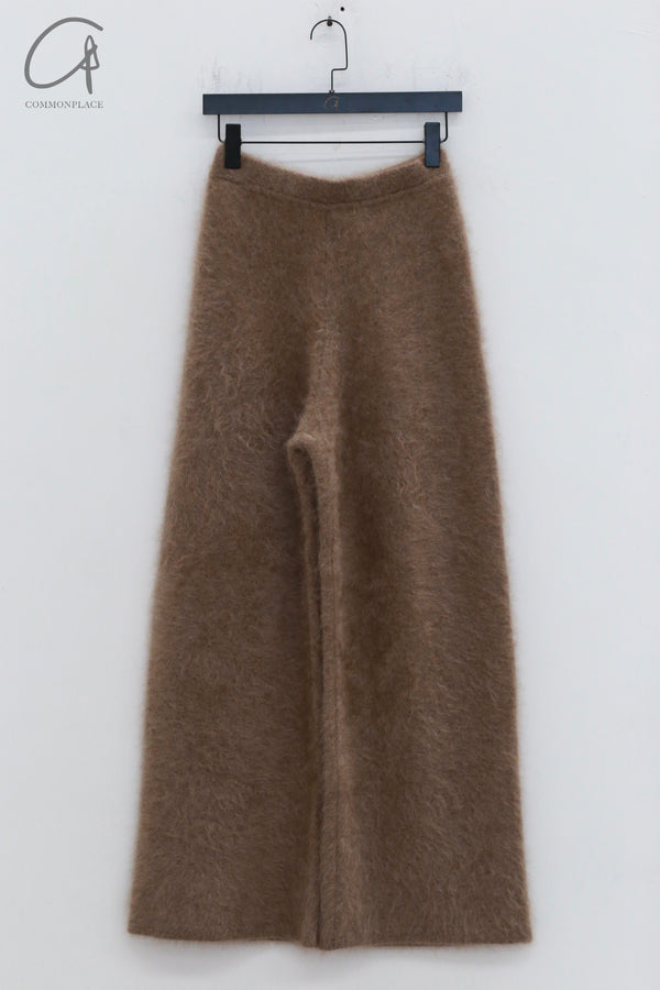 SWAYING 24 Autumn and Winter Cashmere Brushed Straight Pants SW-SW24AW3B41-TUO Camel